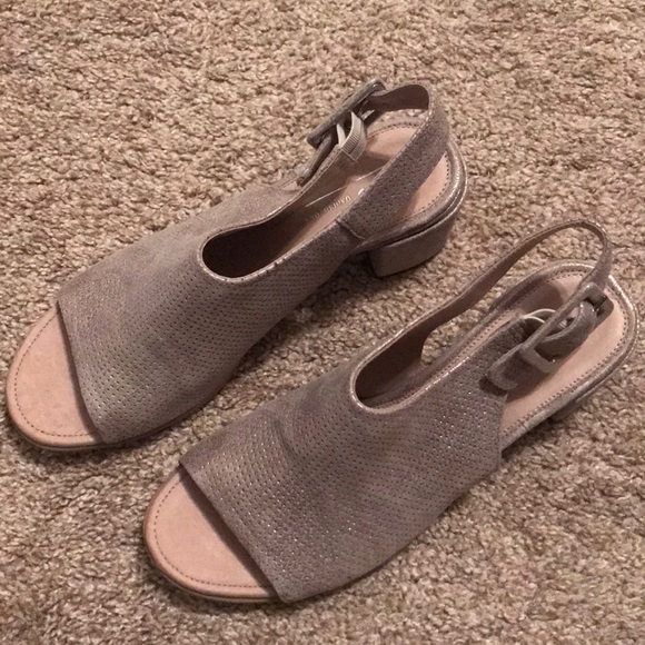 Ecco Shoes - Ecco block slingback shoes